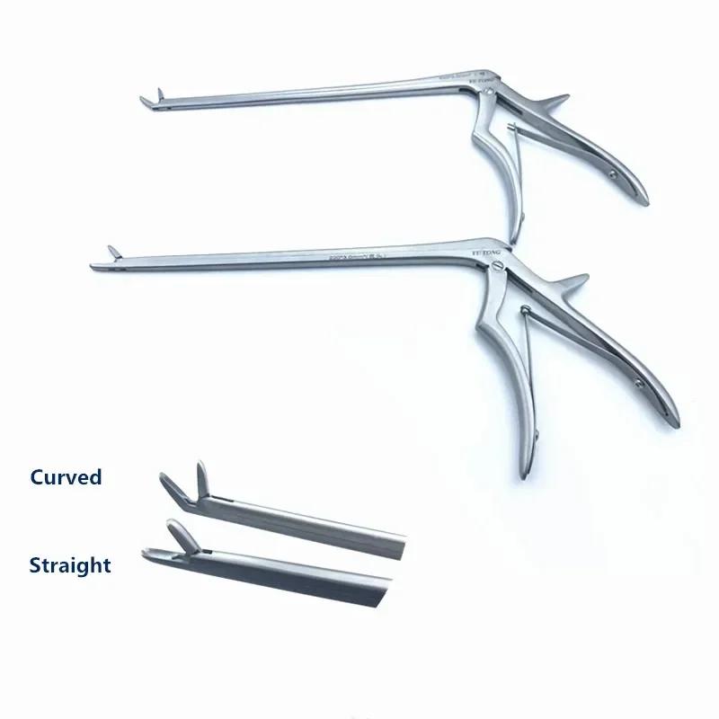 Pince à noyau pulposus à tête droite, pince à noyau pulposus, ciseaux à os, Instruments orthopédique