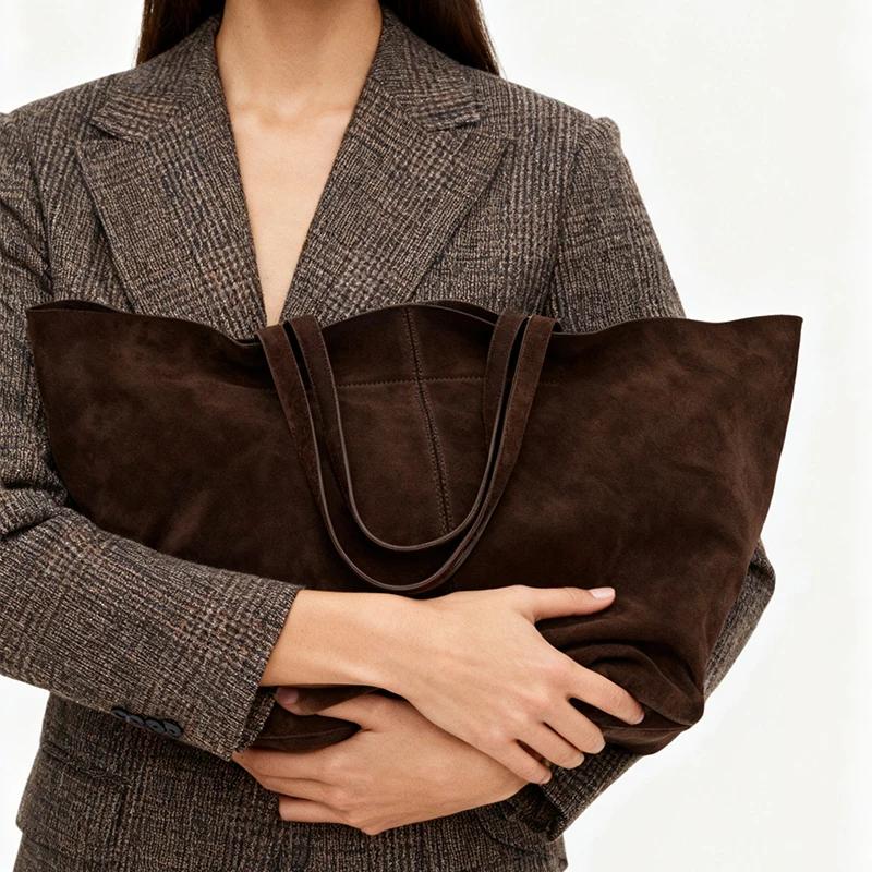 Nouveau sac fourre-tout de mode Vintage sac fourre-tout givré de créateur Simple automne hiver sac à