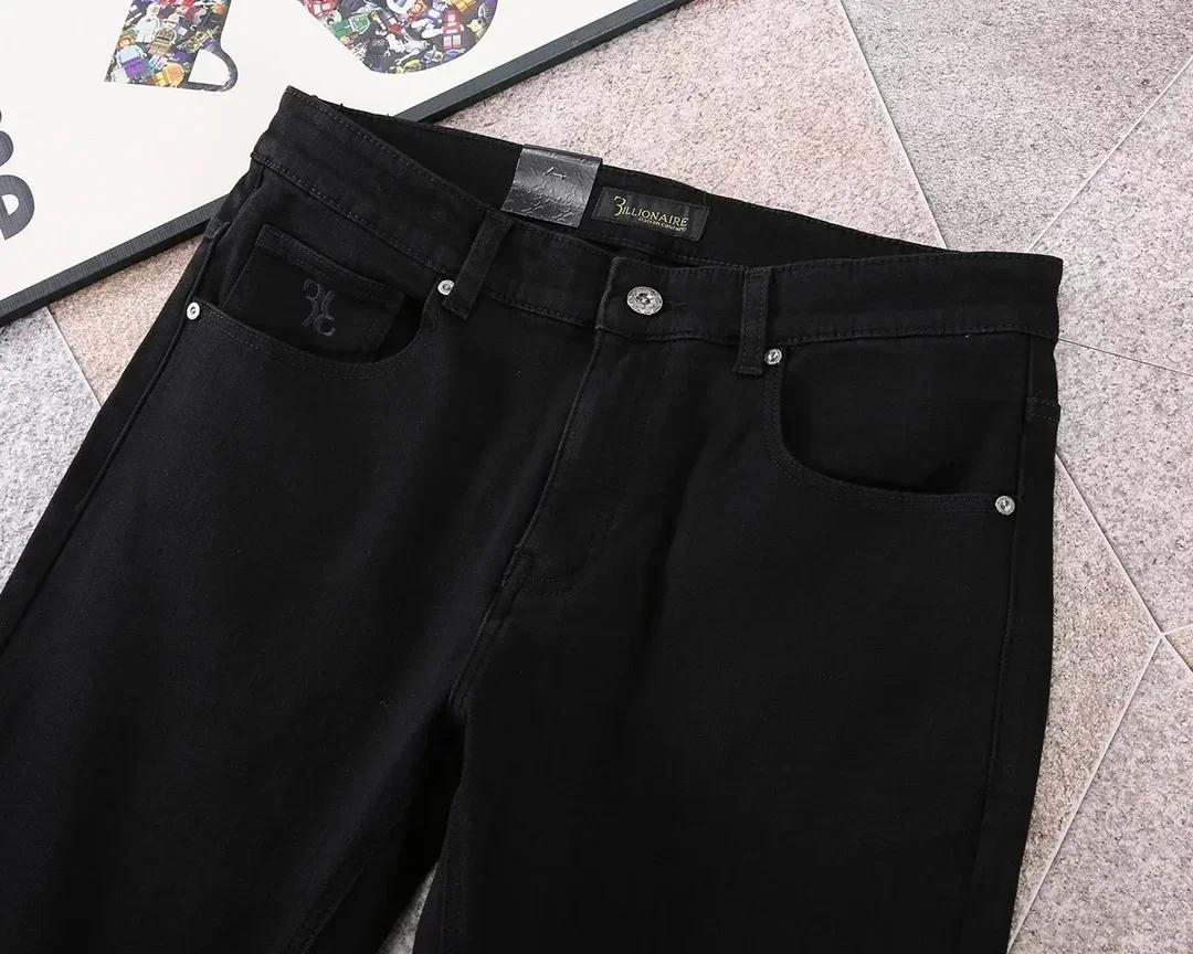 BLLIYOSS BILLIONAIRE jean épais coton hommes 2025 printemps été nouveau décontracté broderie qualité