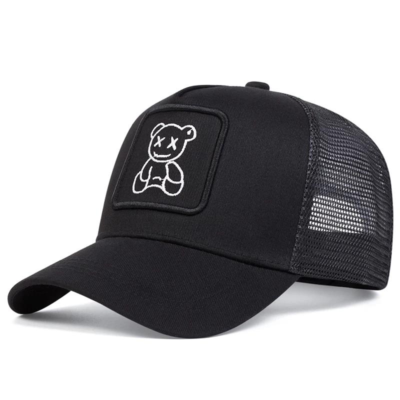Casquettes de Baseball unisexes XX Little Bear brodées, chapeaux décontractés réglables pour l'extér