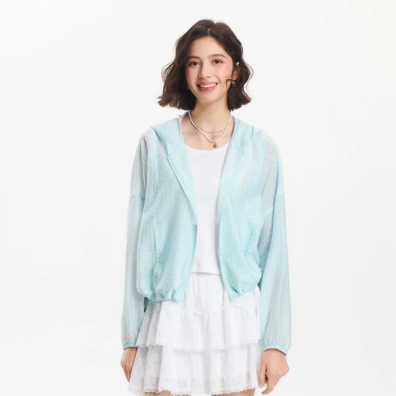 Veste Semir pour femme, imprimé floral, style girly, nouvelle collection été 2025, veste à capuche o