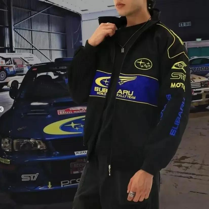 Combinaison de course Subaru F1 pour hommes, veste décontractée de printemps et d'automne, veste de 