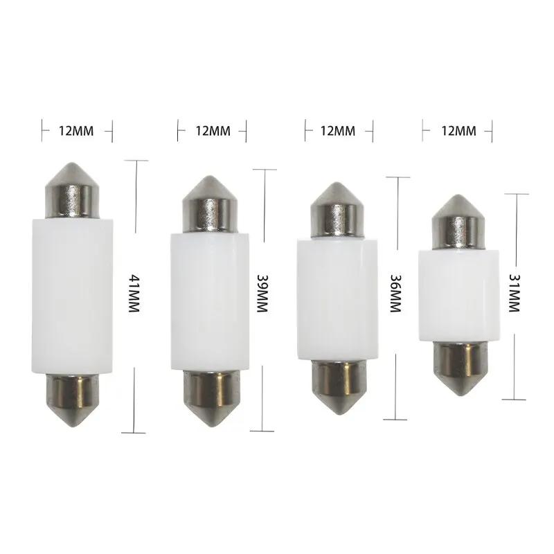 Lampe de lecture intérieure de voiture, ampoules de dégagement, lampe de plaque automatique, guirxié