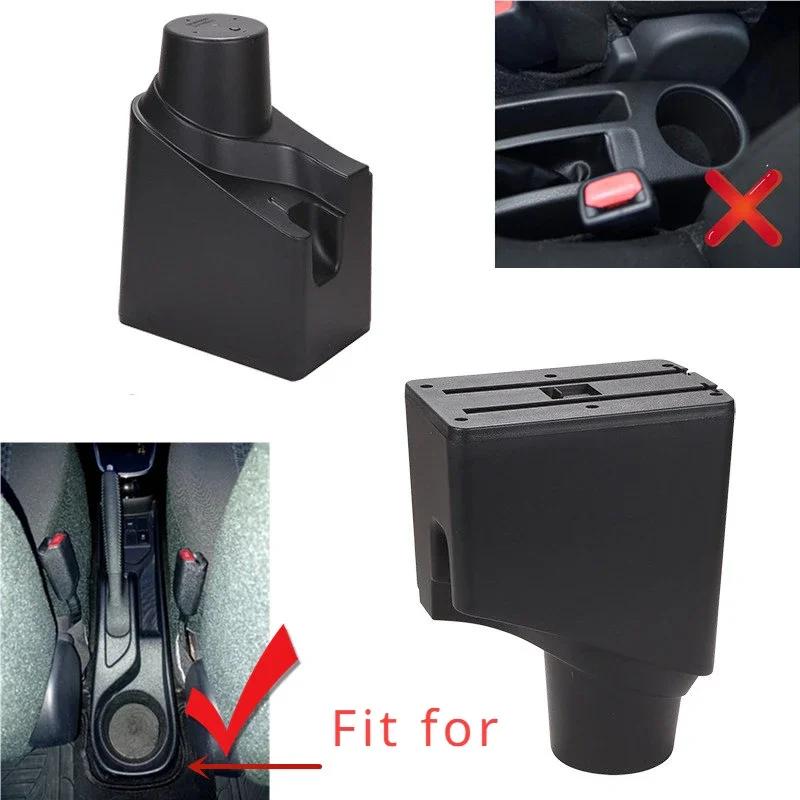 Boîte d'accoudoir de voiture, boîte de Modification de stockage de Console centrale, accessoires USB