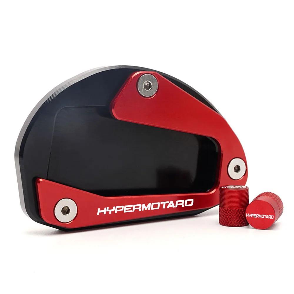 Bouchons de Valve d'extension de béquille latérale, accessoires CNC pour moto Ducati Hypermotard 796