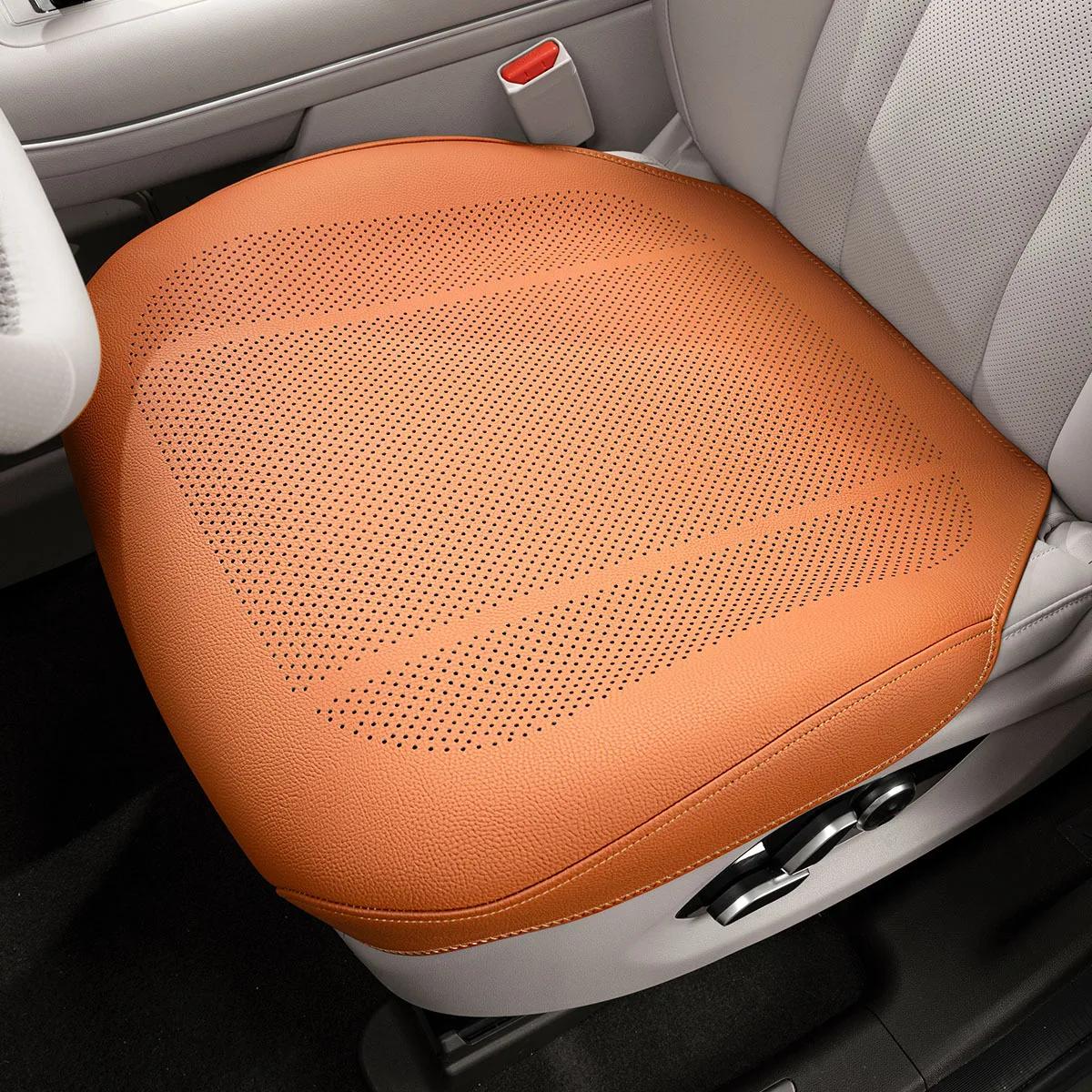 Nouveau coussin de siège de voiture amélioré, coussin frais d'été, Ventilation, coussin de siège uni