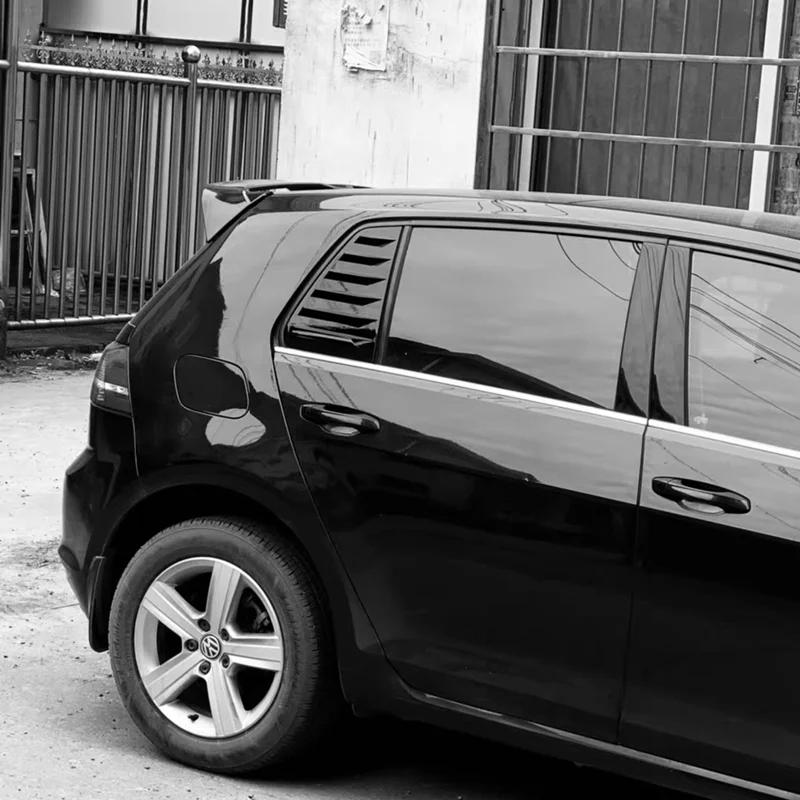 Couvercle de Volet Arrière de Voiture, Paire de Garnitures d'Évent Latéral pour Volkswagen VW GOLF 7