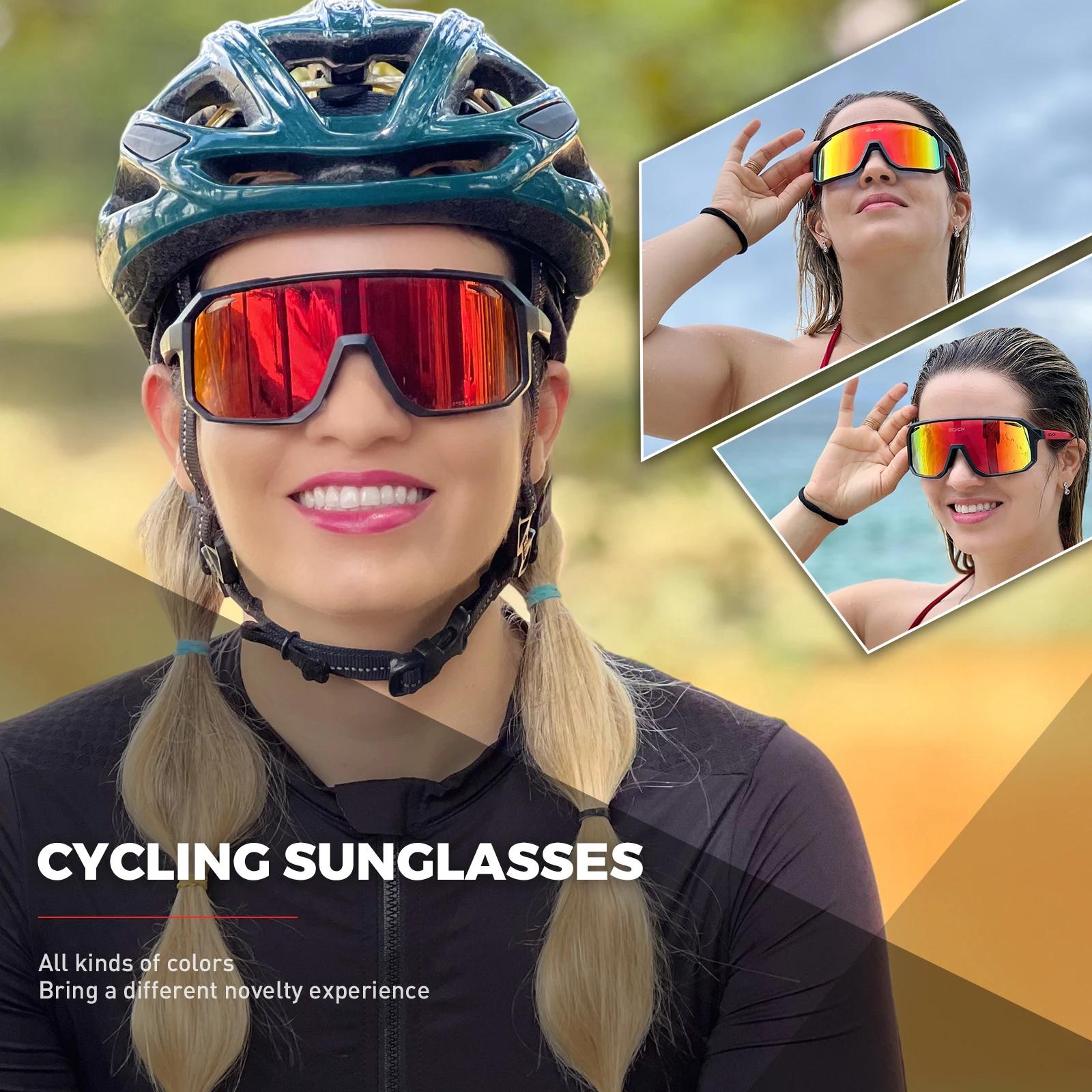 SCVCN cyclisme lunettes de soleil hommes vtt route conduite vélo lunettes Sports de plein air femmes