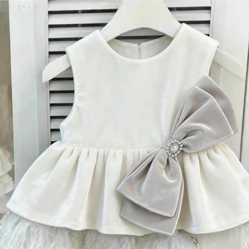 Robe de soirée formelle pour filles, costume de princesse pour enfants, idéale pour récital de piano