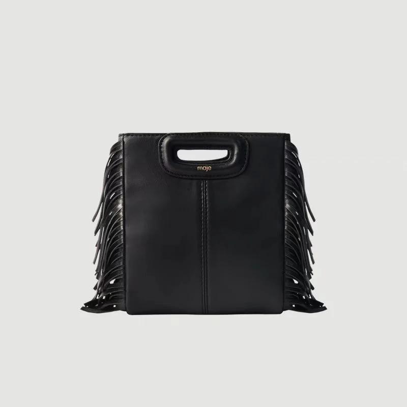 Nouveau sac à bandoulière pour femmes à la mode noir PU rétro sac à main Design luxueux décontracté 