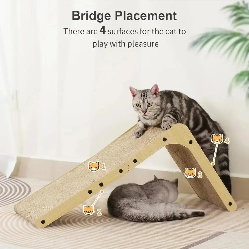 Grattoir pour chat, poste à gratter Vertical, résistant à l'usure, planche à gratter pour chats, jou