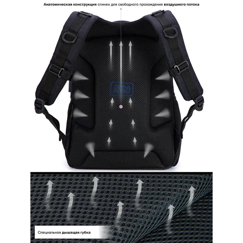 Marque Skyname sac d'école orthopédique pour garçons sacs à dos de bande dessinée 3D étudiants USB c