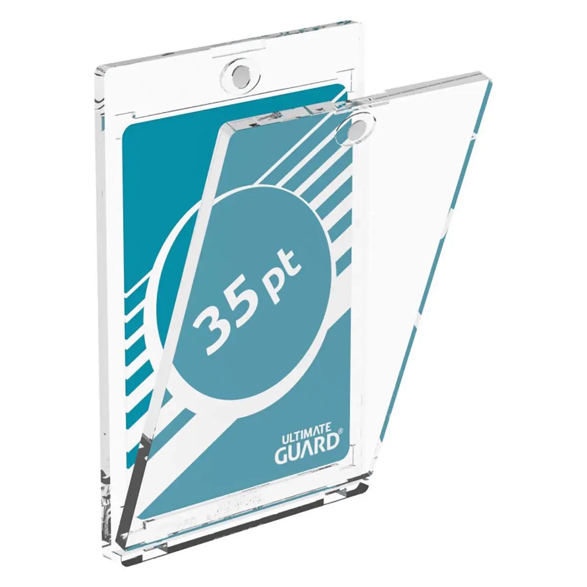 Ensemble de porte-cartes magnétiques 35PT, vitrine adaptée au jeu YuGiOh Pokmon, manches de cartes d