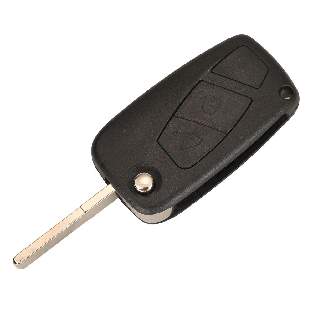Jingyuqin clé de voiture pour FIAT doblo qubo 500 Punto Evo Grande fiorino pour Peugeot bipper citro