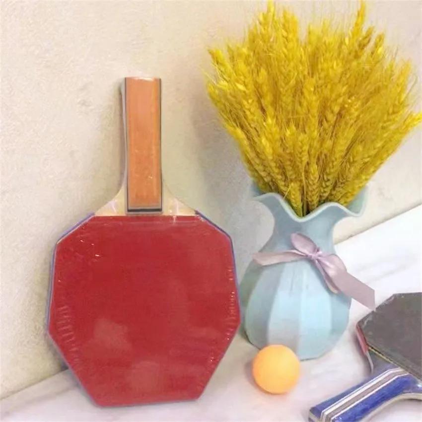 Cybershape-Raquette de tennis de table professionnelle en carbone, raquette de ping-pong, caoutchouc