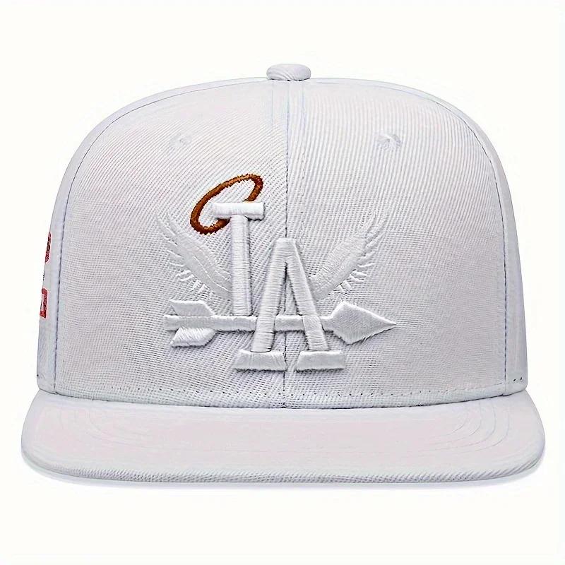 1/2/3/4 pièces mode unisexe LA broderie casquettes de Baseball Los Angeles chapeau de relance ailes 