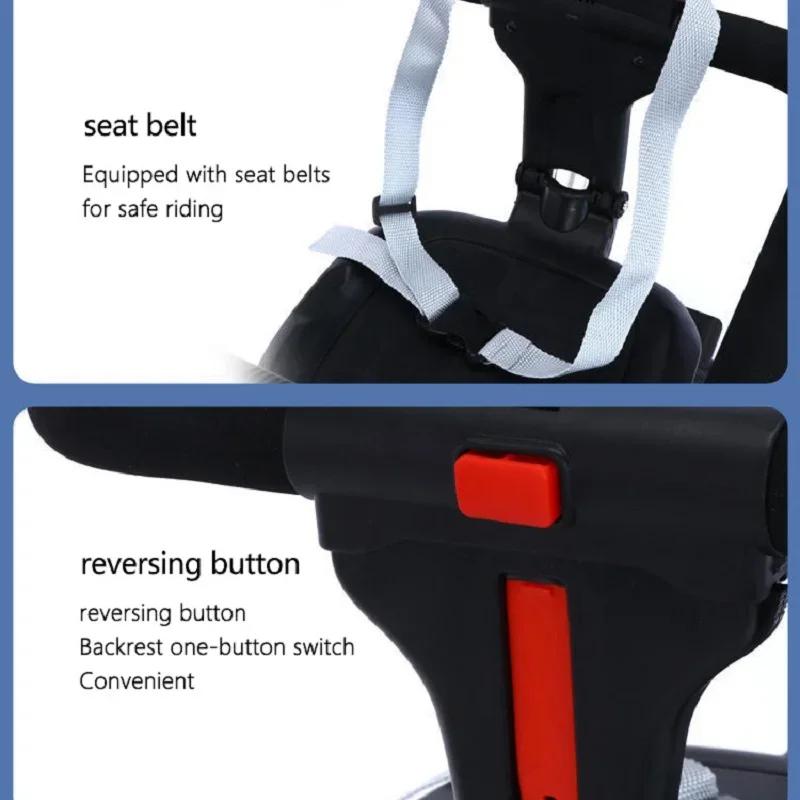 IMBABY – poussette pour bébé, siège bidirectionnel Portable et pliable, adapté à toutes les saisons,