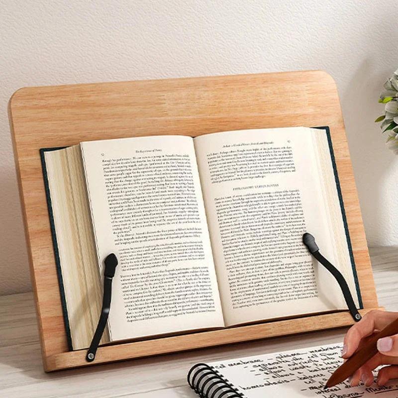 Support de lecture réglable pour tablette, cuisine, salle d'étude à domicile, support pliable