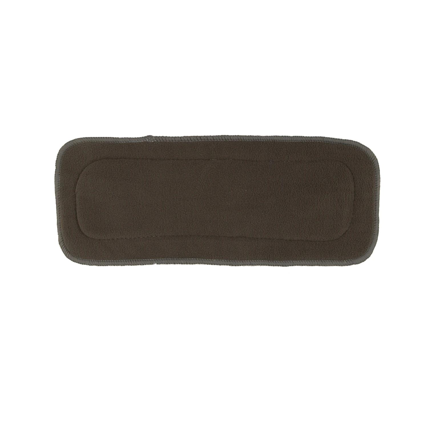 (10 pièces/lot) ALVABABY 4 couches insert de charbon de bambou haute qualité insérer de couche pour 