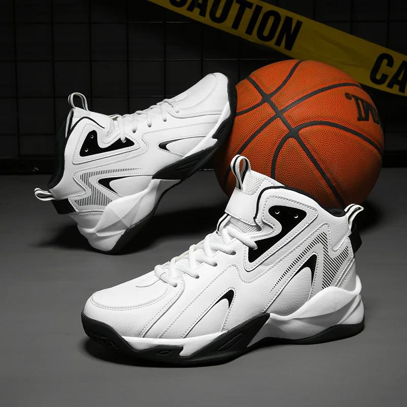 Baskets décontractées grande taille pour hommes quatre saisons chaussures de basket-ball légères et 