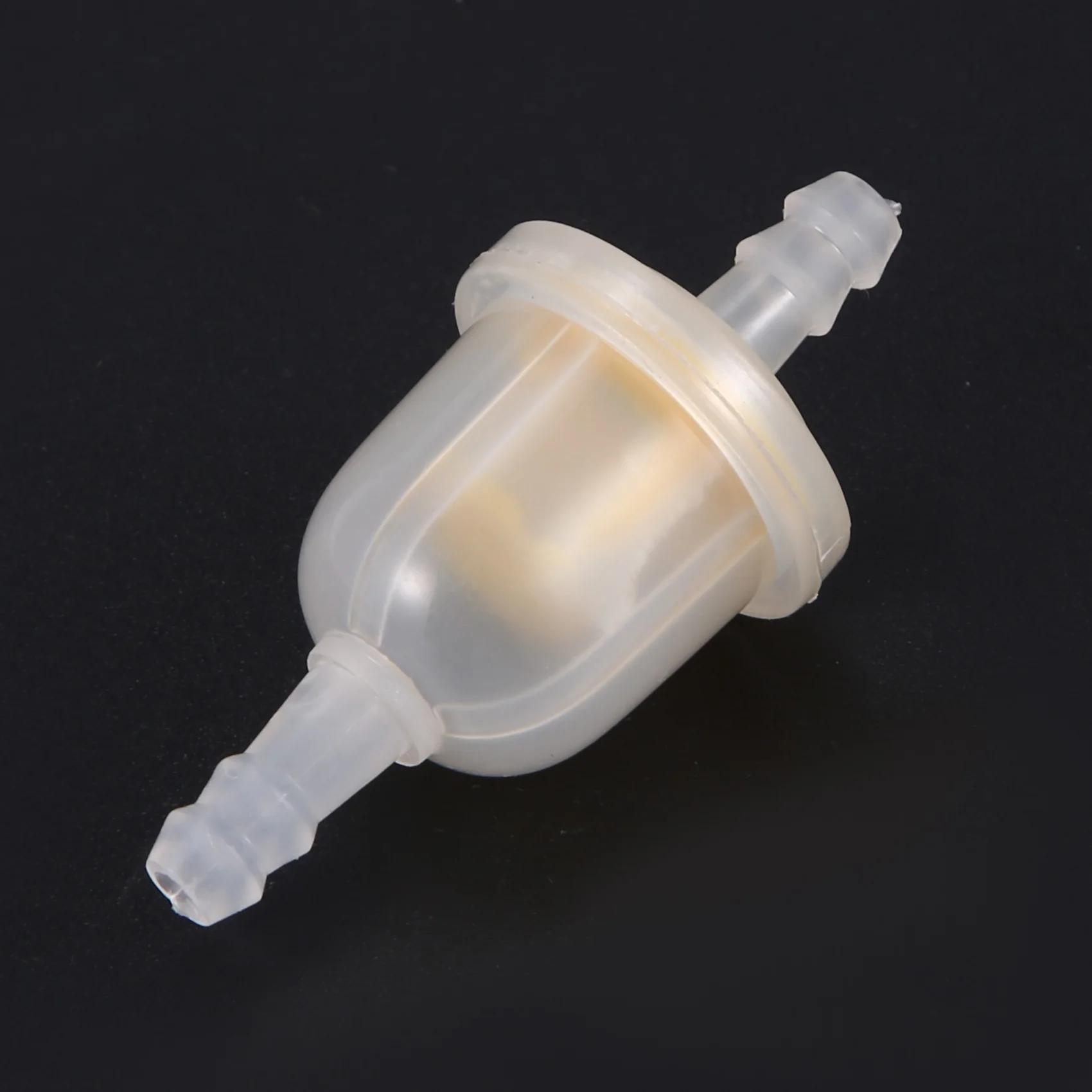 5 filtres à carburant en plastique, 3mm I/D x 5.5mm O/D pour Mini Moto, couleur aléatoire