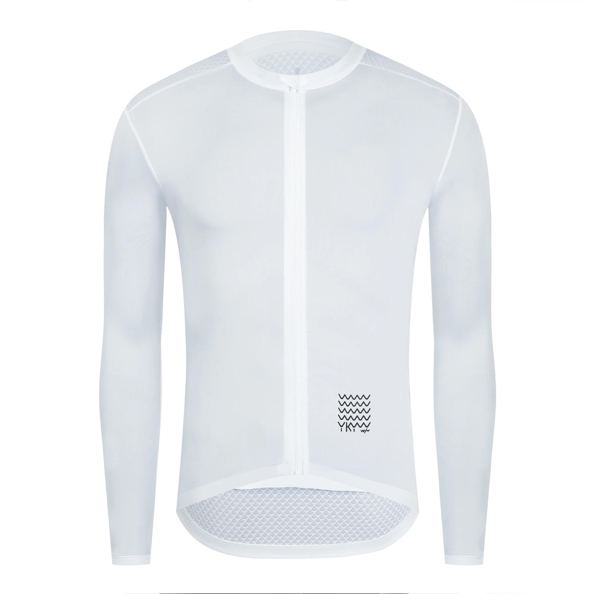 Ensembles de cyclisme pour hommes YKYWBIKE, maillot à manches longues, pantalon à bretelles longues,