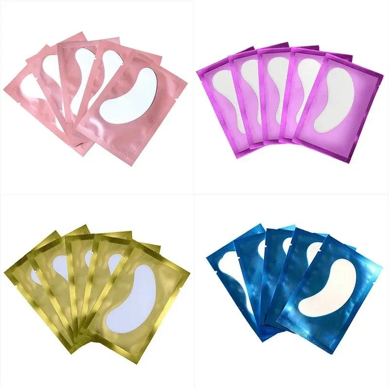 500 pièces en gros Hydrogel Gel patchs pour les yeux pour Extension de cils Eyepads patch de cils ma