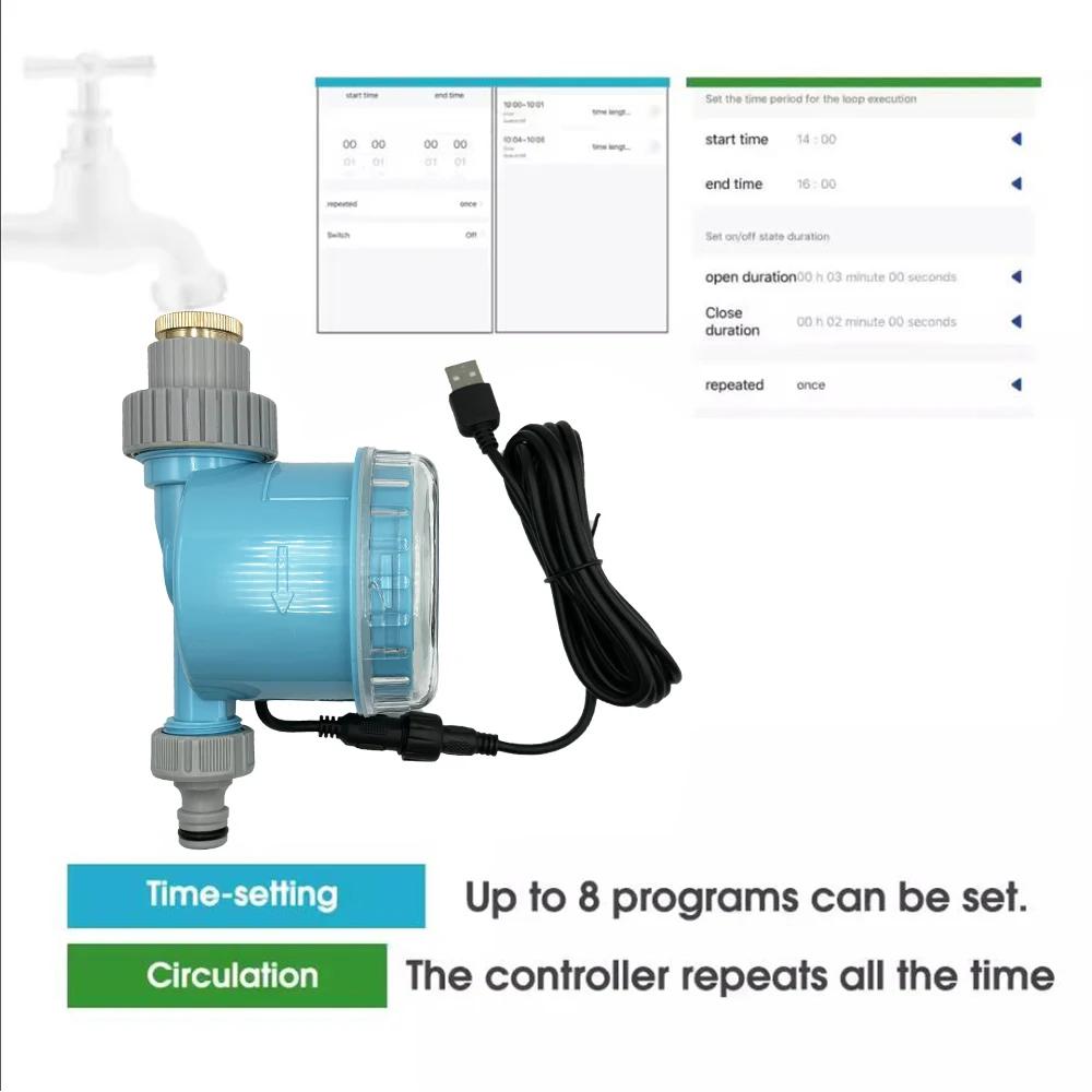 Minuterie d'eau de jardin sans fil WiFi, téléphone intelligent, télécommande, serre de maison, Kit d