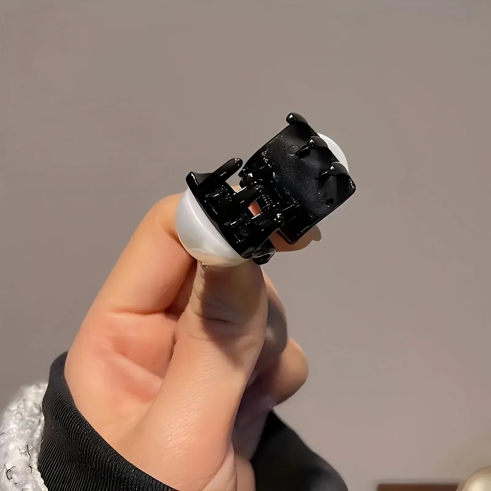 Cheveux en perles de luxe légers, 2 pièces, avec Mini conception à forte adhérence, adaptés à la mod