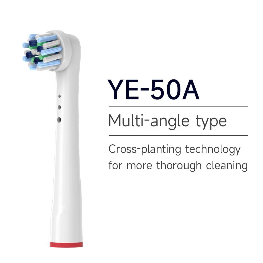 Têtes de brosse à dents électrique de rechange pour Oral B, accessoire à poils sensibles, D100, D25,