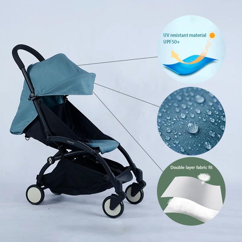 Accessoires de poussette pour Yoyo Yoyo2 Yoyo3 Yoya, ensembles de coussins de siège et pare-soleil à