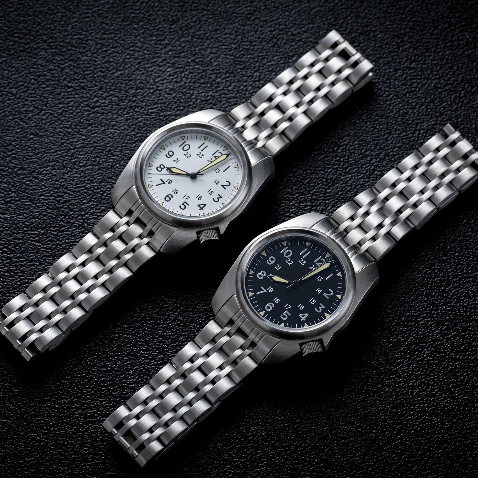 Saphir cristal hommes montres japon mouvement étanche 5Bar natation luxe affaires en acier inoxydabl