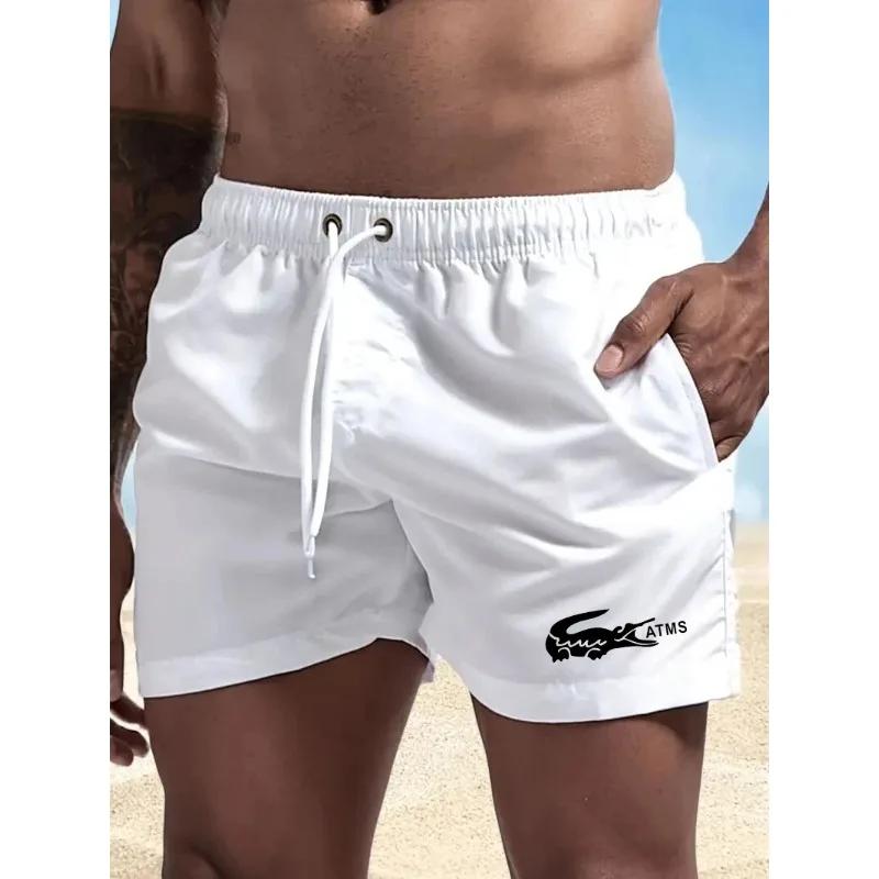 Shorts décontractés pour hommes 2026Print, parfaits pour la plage, les vacances d'été, les loisirs, 