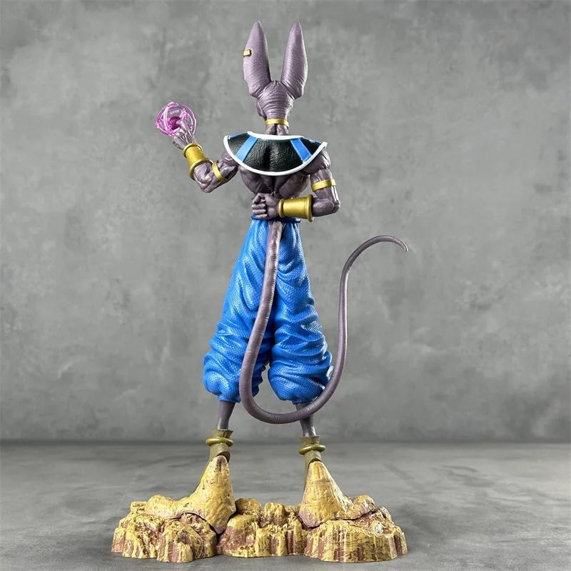 Figurine Dragon Ball Z Beerus de 30cm, Super Dieu de la destruction, modèle de collection, jouet pou