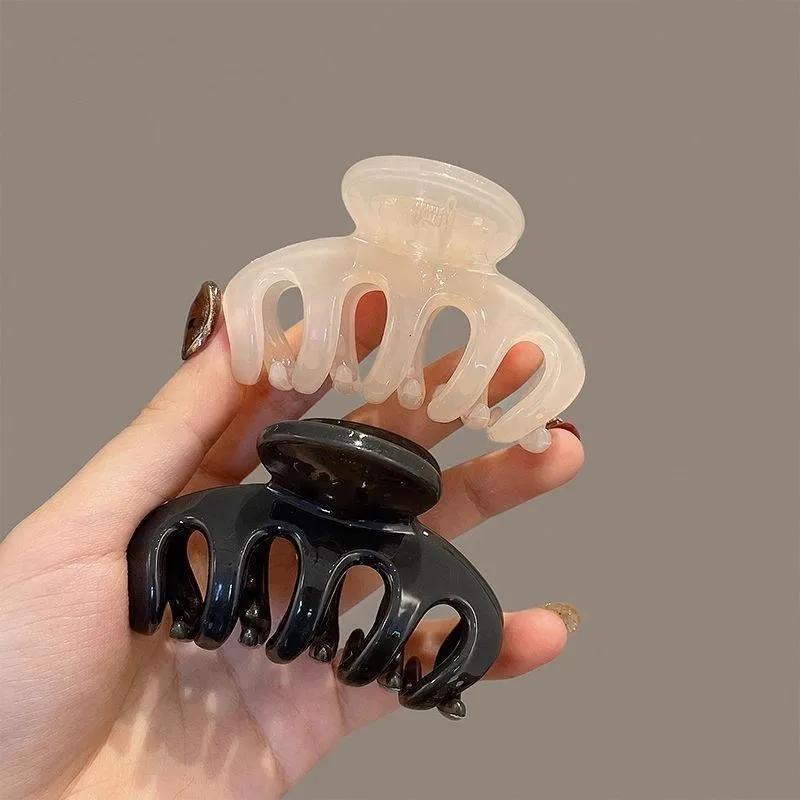 Pince à cheveux élégante et solide en forme de petite citrouille pour femmes et filles, ornement cap