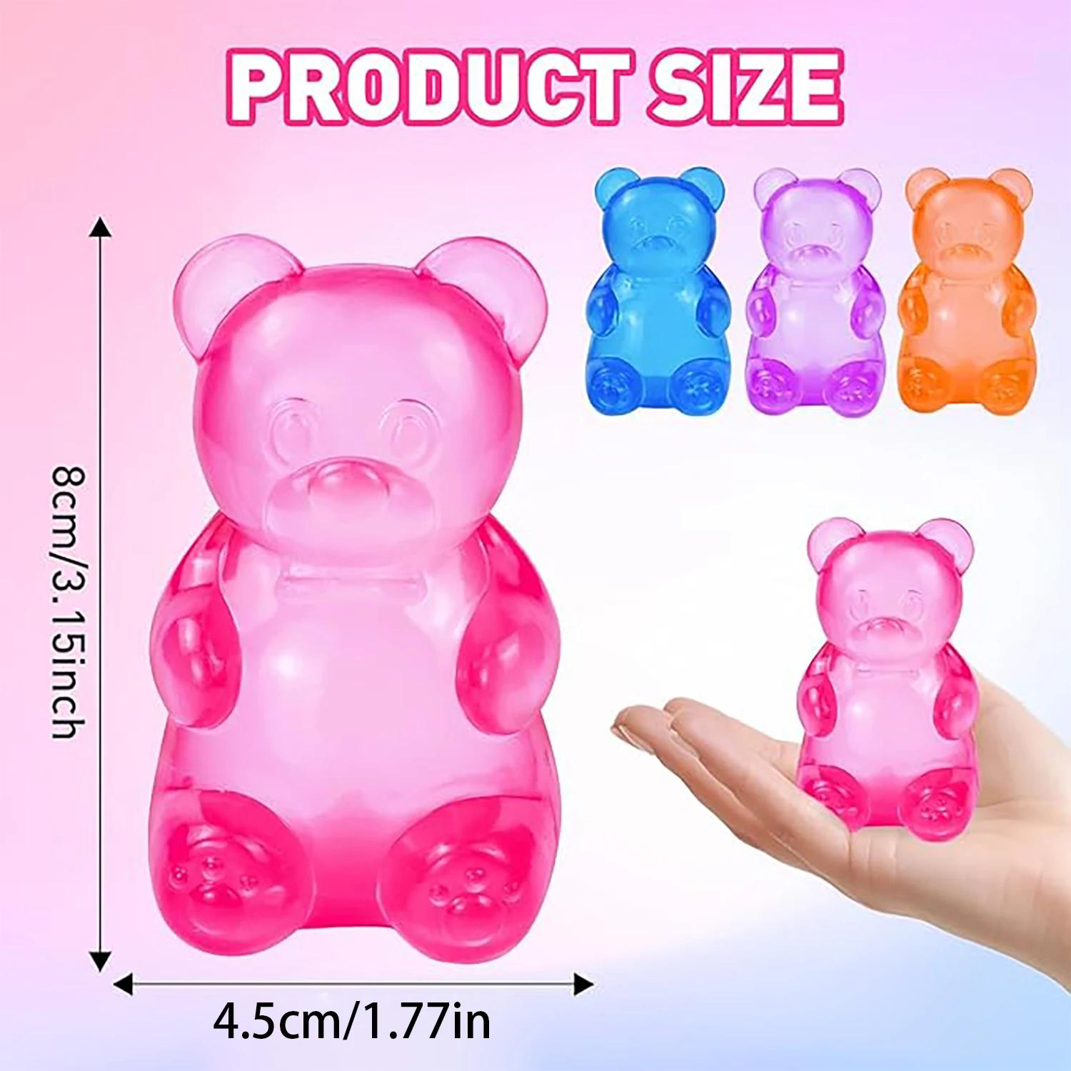 Balle anti-stress Little Bear Maltose à presser, jouet anti-stress, outil anti-stress musical à pres