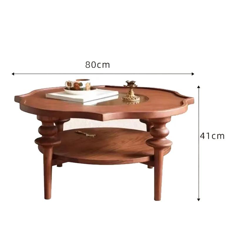 Table basse Unique à la mode Glam avec rangement chambre Table basse minimaliste Table De Salon mode