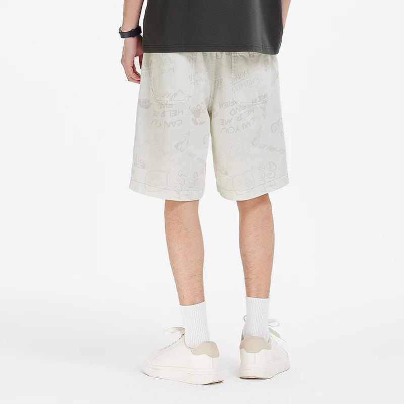 Shorts en jean pour homme Semir 2026, coupe droite ample, longueur genou, style décontracté, doux, p