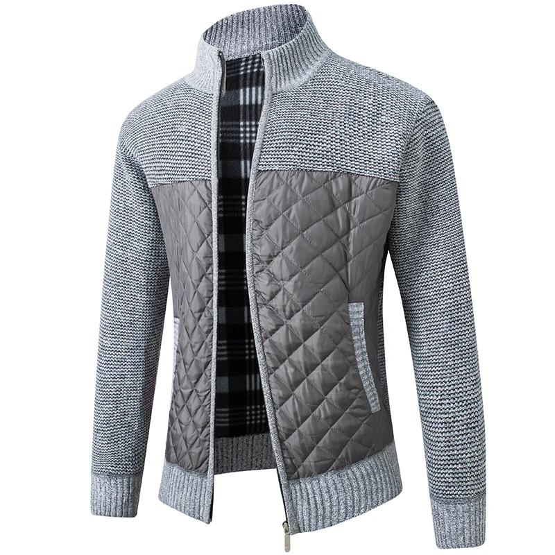 Manteau cardigan tricoté en automne et en hiver, version coréenne de coupe ajustée et pull tendance
