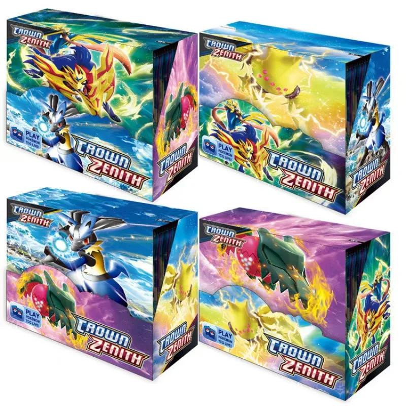 90-360 cartes Pokémon en anglais, français et espagnol, cartes Sun Moon Evolutions, boîte de booster
