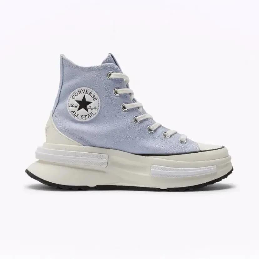 Converse Run Star Hike Ox blanc noir gomme Absorption des chocs résistant à l'usure haut semelle épa