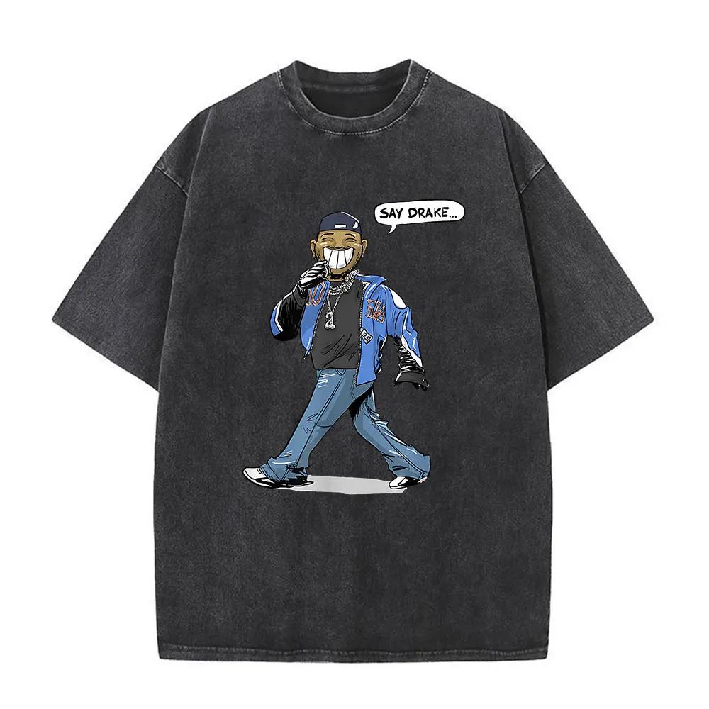 Lavé Vintage rappeur Kendrick Lamar Album Merch T-shirts vêtements pour hommes Hip Hop rétro surdime