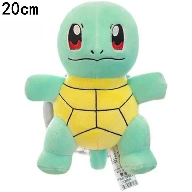 Peluche Pokémon 16-25CM, Pikachu, Gengar, Raichu, Squirtle, Eevee, Charmander, Bulbasaur, Mewtwo, ca