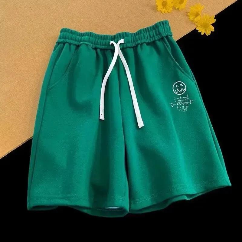 Short surdimensionné pour hommes, fin, décontracté, jambes larges, polyvalent, tendance, ample, surd