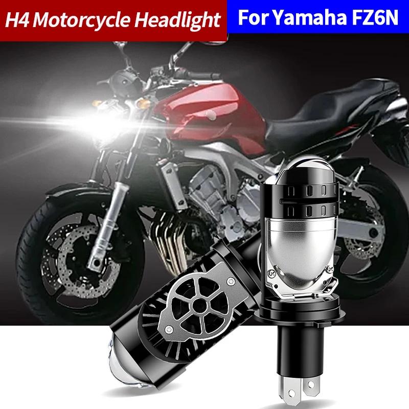 Pour Yamaha FZ6N Moto H4 lentille LED phare rénovation accessoires feux de croisement café Racer End
