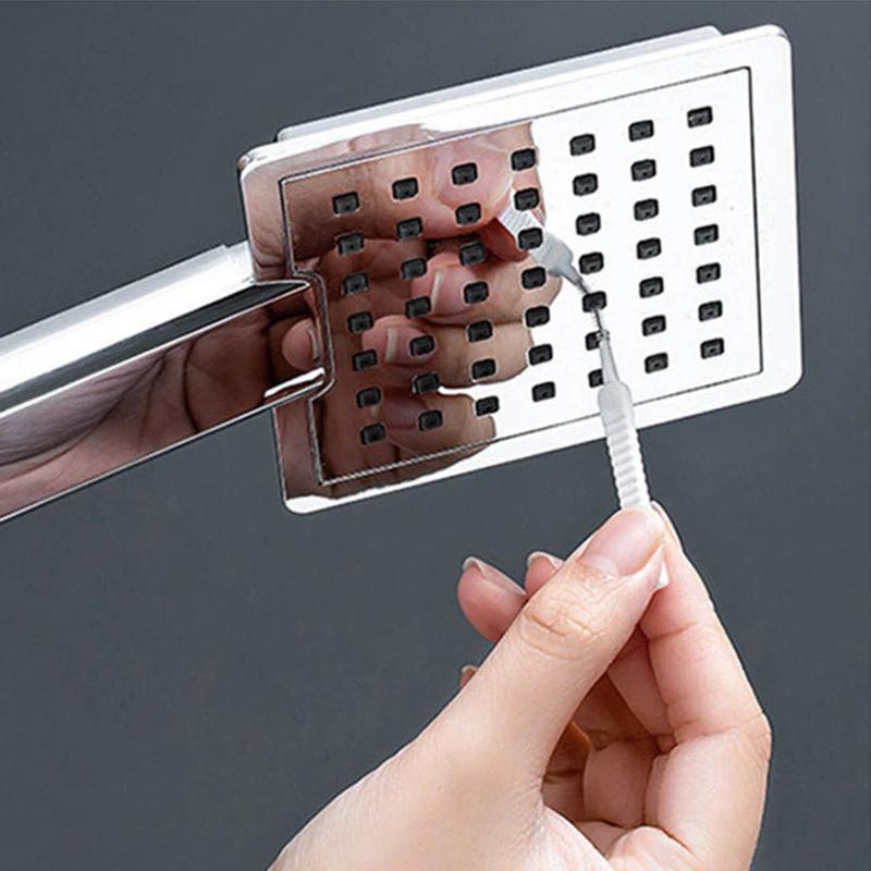 HOShower-Pommeau brosse de lavage anti-encrassement pour livres de téléphone, micro brosse en nylon 