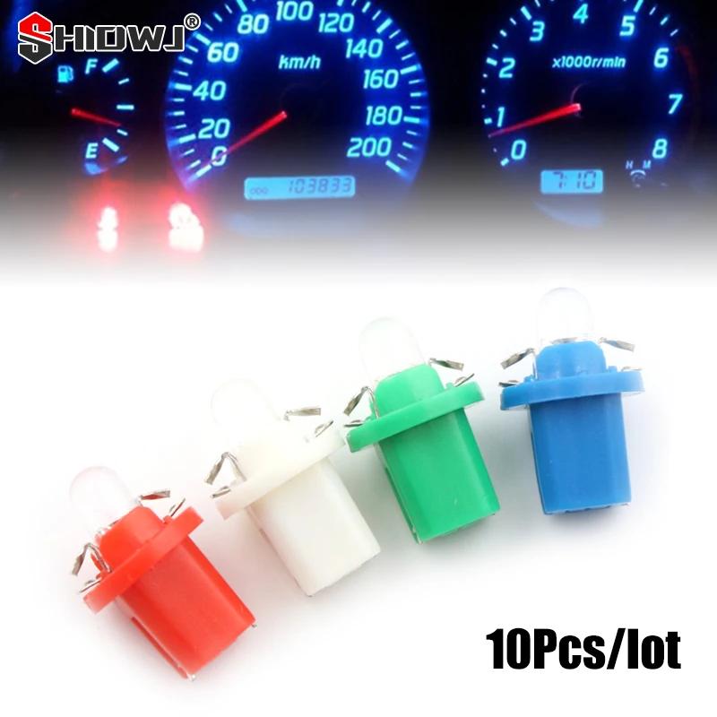 Diode électroluminescente TingPrada Board Ampoules, DC 12V T5 B8.5D Bklift SMD LED Car Light, Automo