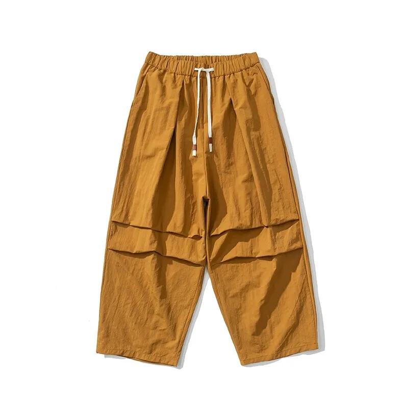 Pantalon Cargo de Style américain pour hommes, décontracté, surdimensionné, mode printemps été, saro