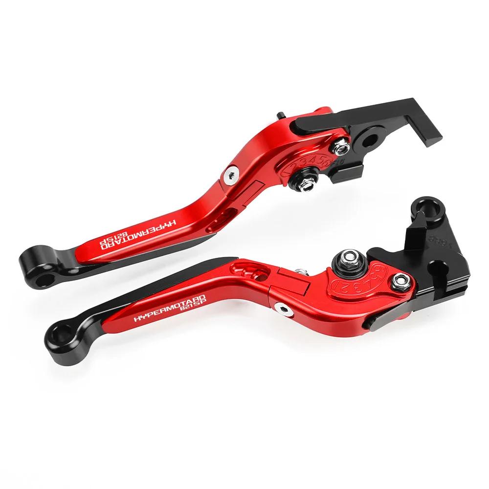 Leviers de frein à main et d'embrayage réglables, pliables et extensibles, pour moto DUCATI HYPERMOT