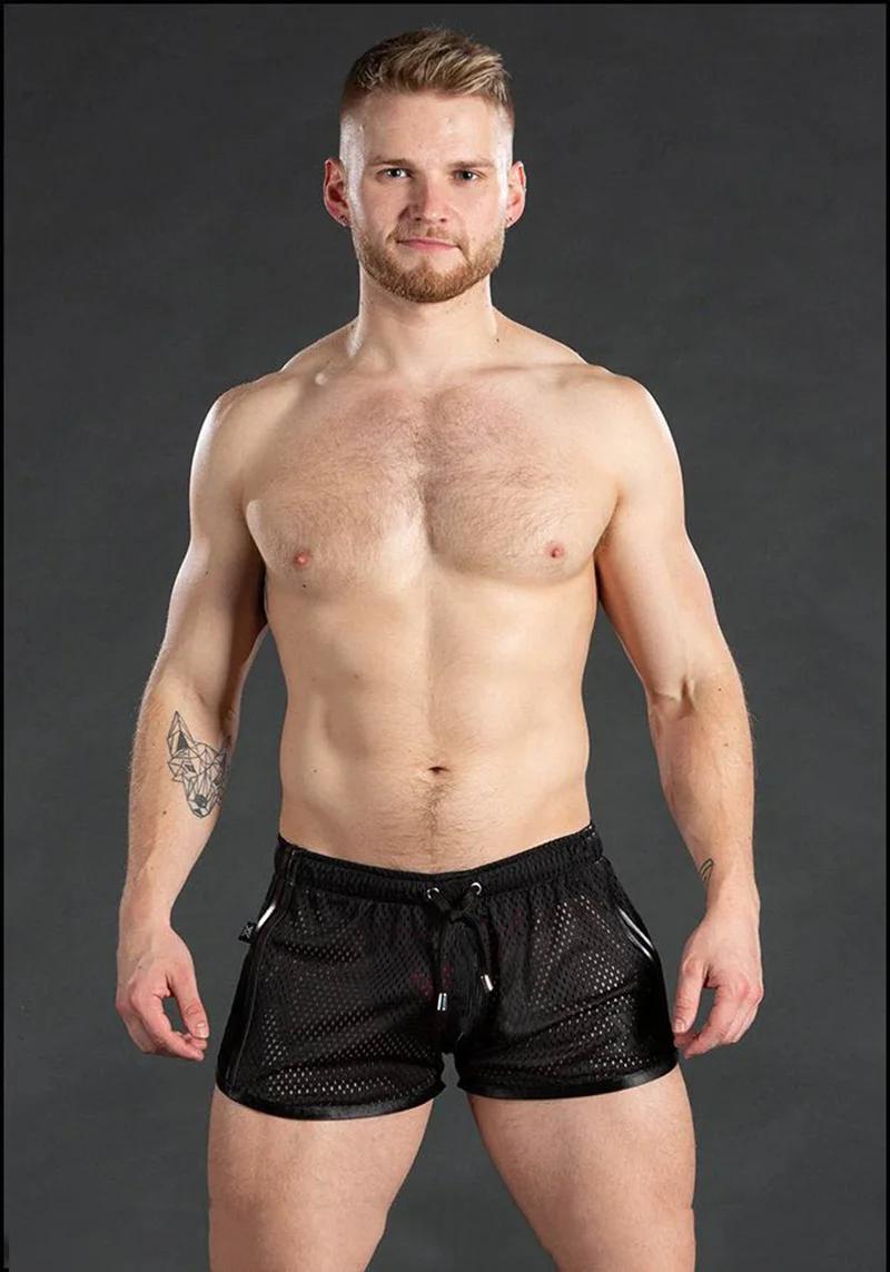 Pantalon de survêtement pour hommes, trou sec, respirant, sexy, plage, extérieur, décontracté, trois